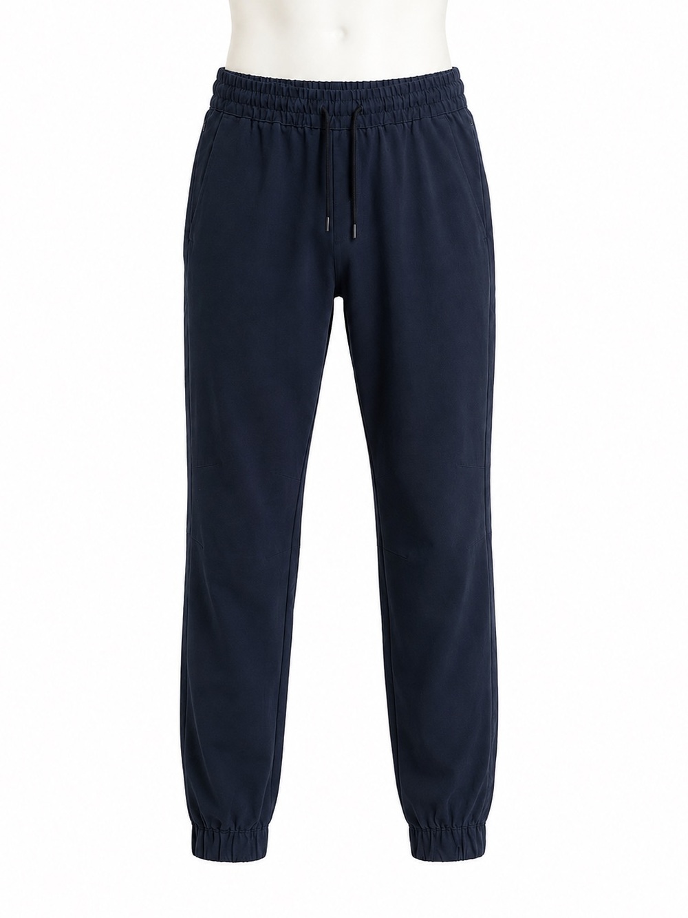 Size L Abercrombie & Fitch Men’s 4-Way Stretch Crossover Jogger Pants Navy